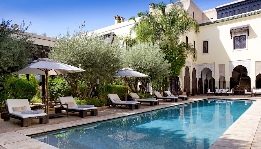 LUXE REIZEN  - TRAVEL IN LUXURY - LUXURY IS TRAVELLING  MAROKKO_VILLA DES ORANGERS - MARRAKECH