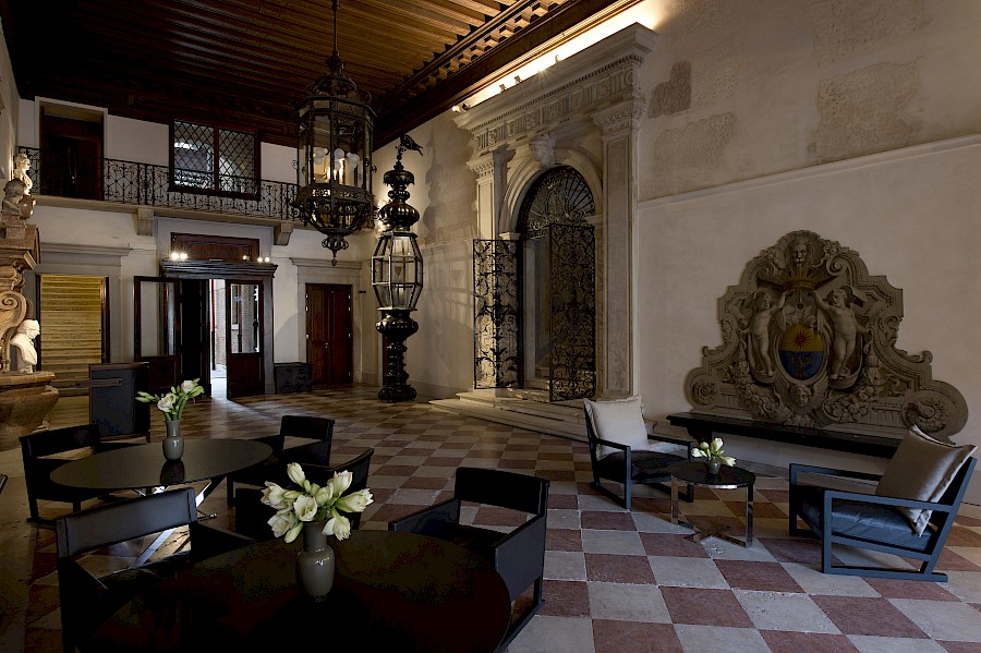 LUXE REIZEN  - TRAVEL IN LUXURY - LUXURY IS TRAVELLING  ITALIE_AMAN CANAL GRANDE VENICE - VENETIE, Reception