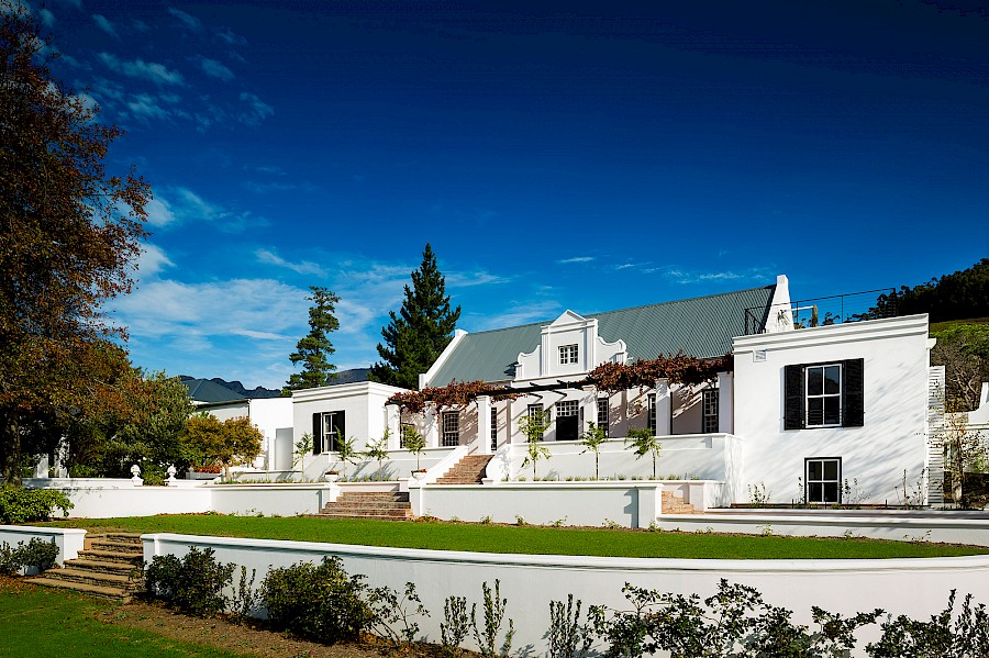 LUXE REIZEN  - TRAVEL IN LUXURY - LUXURY IS TRAVELLING  ZUID-AFRIKA_LUXE REIZEN ZUID-AFRIKA**MONT ROCHELLE - FRANSCHHOEK, MANOR HOUSE