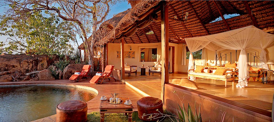 LUXE REIZEN  - TRAVEL IN LUXURY - LUXURY IS TRAVELLING  KENIA_LUXE SAFARIS KENIA**ELSA’S KOPJE - MERU NATIONAL PARK