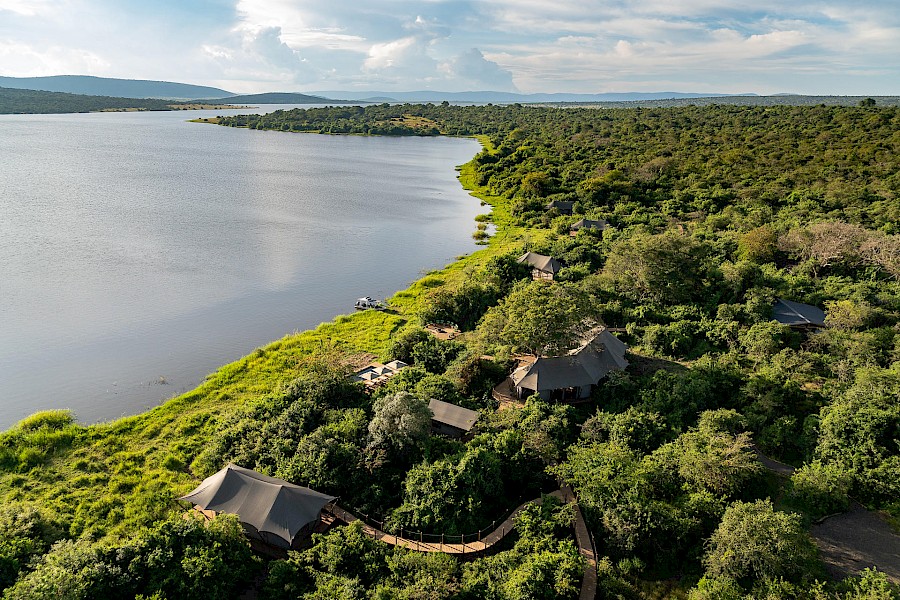 LUXE REIZEN  - TRAVEL IN LUXURY - LUXURY IS TRAVELLING  RWANDA_LUXE SAFARI RWANDA**MAGASHI CAMP - AKAGERA NATIONAL PARK